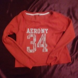 Orange Aero sweat shirt